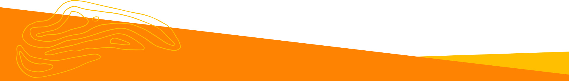 layer separation image, orange and yellow